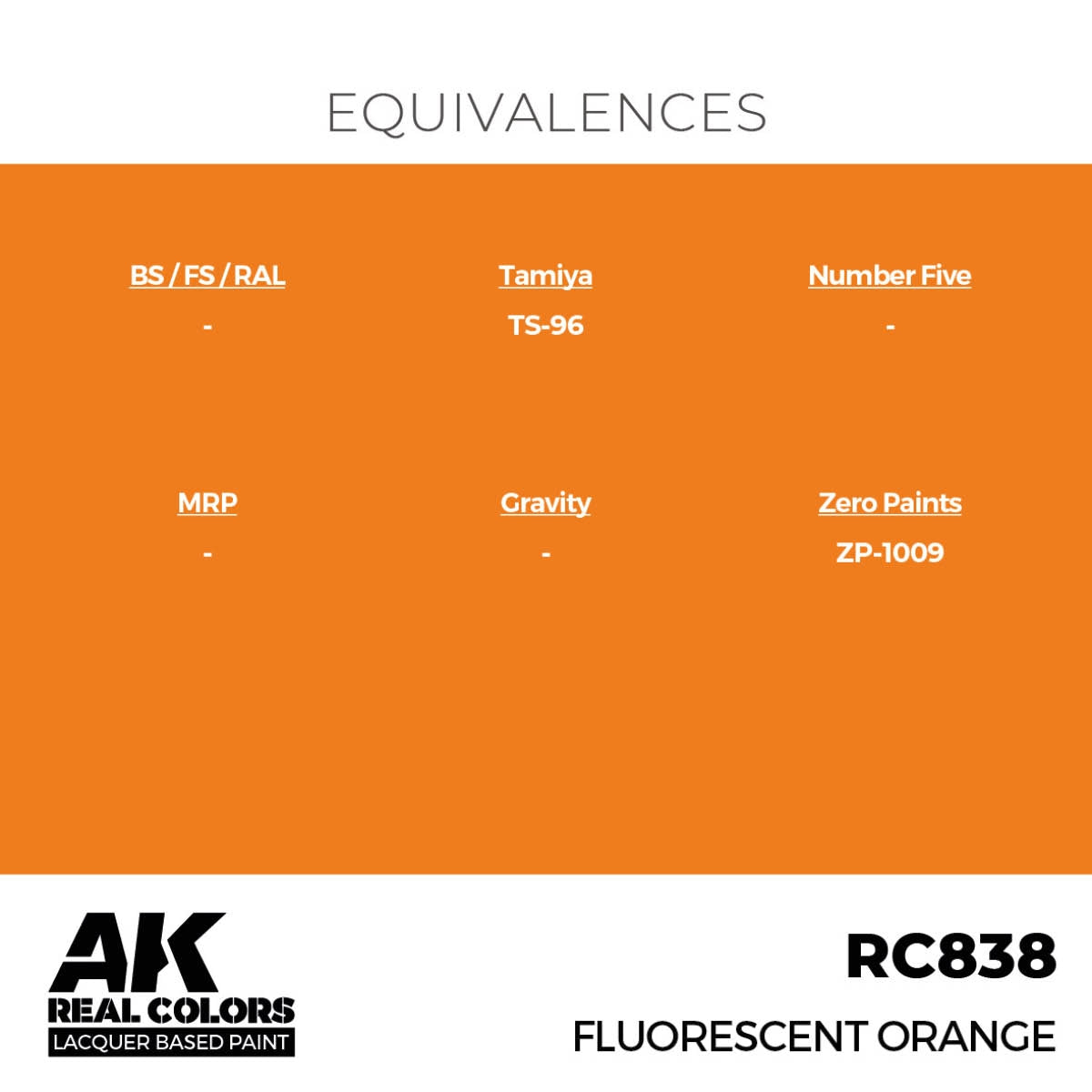 AK Interactive RC838 Orange fluorescent 17 ml – image 3