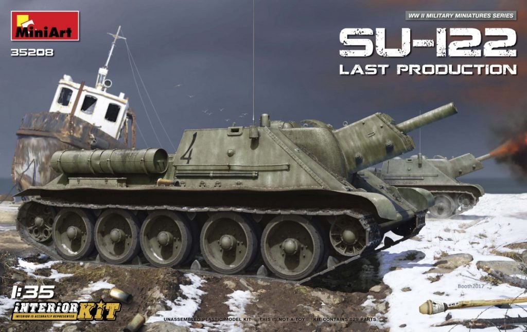 MiniArt 35208 SU-122 Dernière production (1/35)