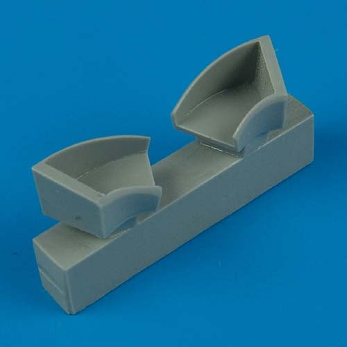Échappement d&amp;#39;intercooler Quickboost QB72253 P-47 Thunderbolt 1/72