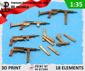 Point of no Return 3524053 Błyskawica submachine gun / Machine Gun 1/35 – image 3
