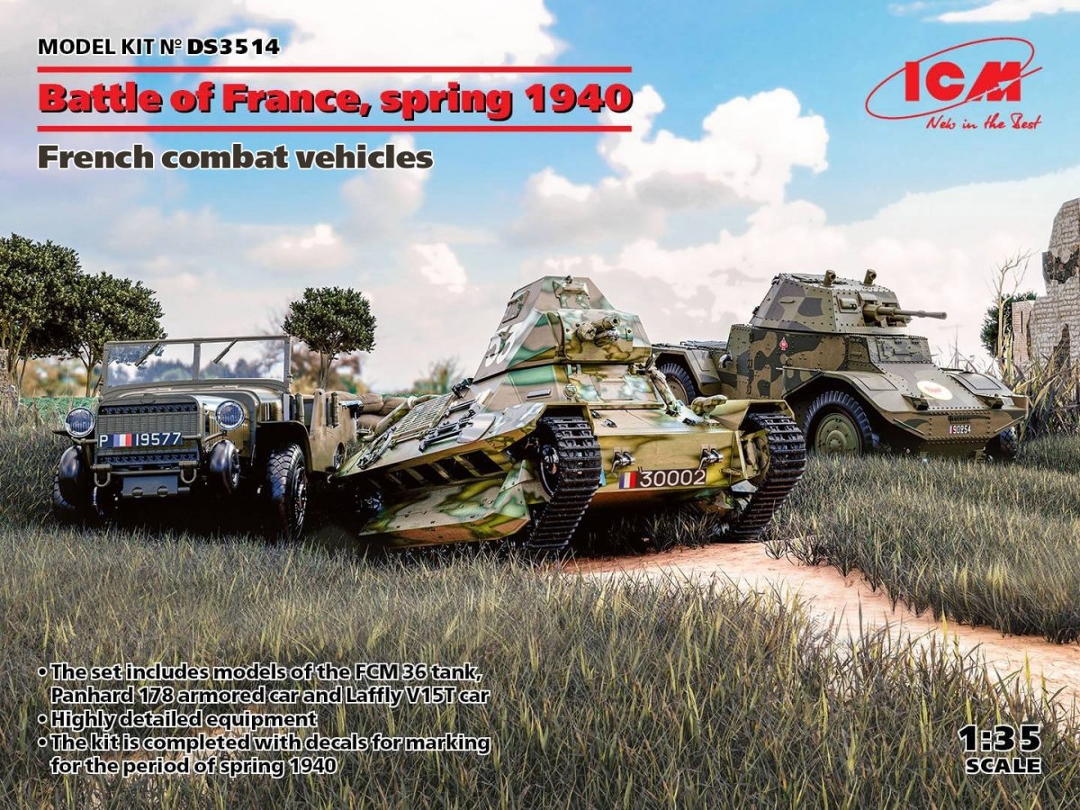 ICM DS3514 Bataille de France, printemps 1940 1/35