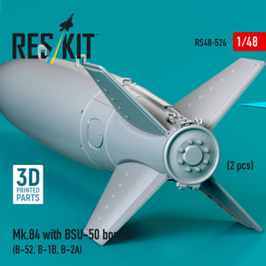RESKIT RS48-0526 Mk.84 avec bombes BSU-50 (2 pièces) (impression 3D) 1/48 – Bild 3
