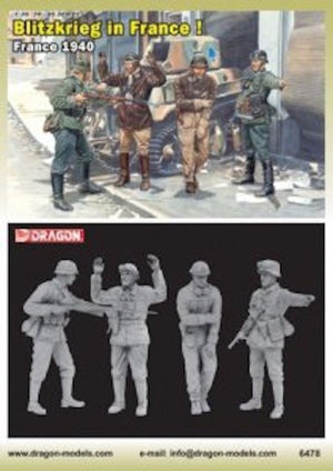 Dragon 6478 Infanterie blindée allemande 1940 (1/35)