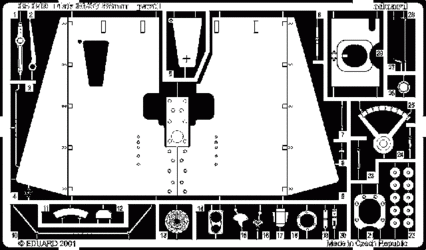 Eduard 35349 Flak 36/37 88 mm 1/35 Tamiya