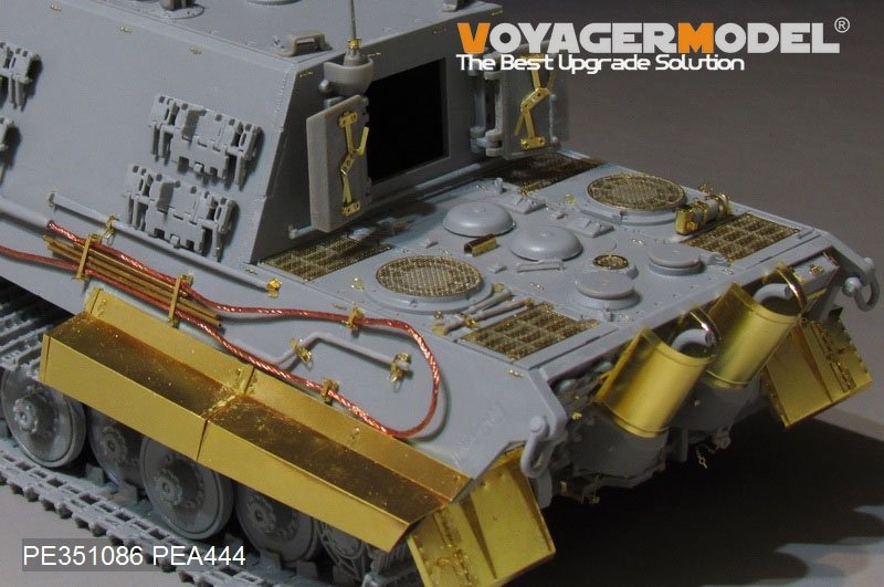 Voyager modèle PE351086 WWII allemand Sd.Kfz.186 Jagdtiger Porsche Production Basic pour Takom 1/35 – image 11