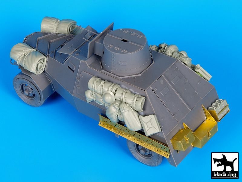 Ensemble d&amp;#39;accessoires Black Dog T35113 Marmon-Herrington Mk II au 1/35 – Bild 4