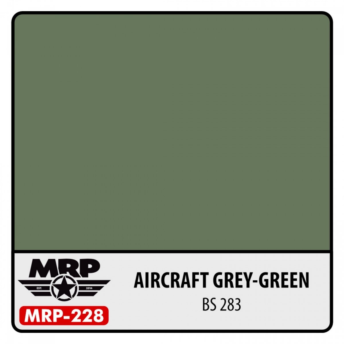 Peinture MR. Paint MRP-228 Gris-vert pour avions BS 283 30 ml