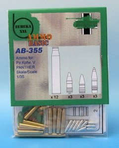 Munitions Eureka XXL AB-355 7,5 cm pour Kw.K.42 (1/35) – image 2