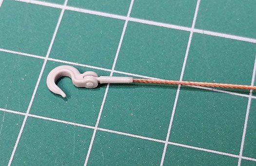 Câble de remorquage Eureka XXL ER-3565 pour char polonais 7TP (IBG Models) 1/35 – Bild 3