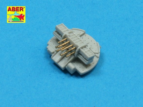Aber 350L-22 Ensemble de 20 pièces QF 2-pdr 40 mm Mk.VIII Pom Pom canons pour navires de la Royal Navy (1/350) – Bild 3