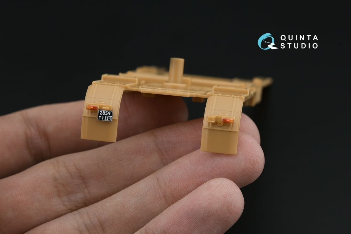 Intérieur coloré imprimé en 3D sur papier décalcomanie pour le BM-30 Smerch (QD72151 de Quinta Studio, Hobby Boss) à l&amp;#39;échelle 1/72 – image 15