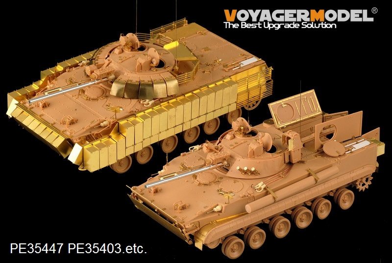 Maquette Voyager PE35447 BMP-3 de base des Émirats arabes unis pour Trumpeter 01531 au 1/35 – image 11