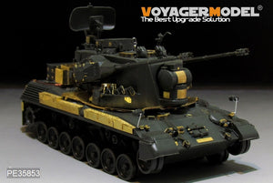Maquette Voyager PE35853 Gepard A2 SPAAG allemand moderne de base pour MENG TS-030 1/35 – imagen 14