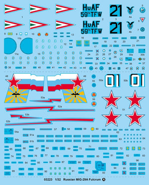 Trumpeter 03223 MIG-29A Fulcrum russe au 1/32 – image 5