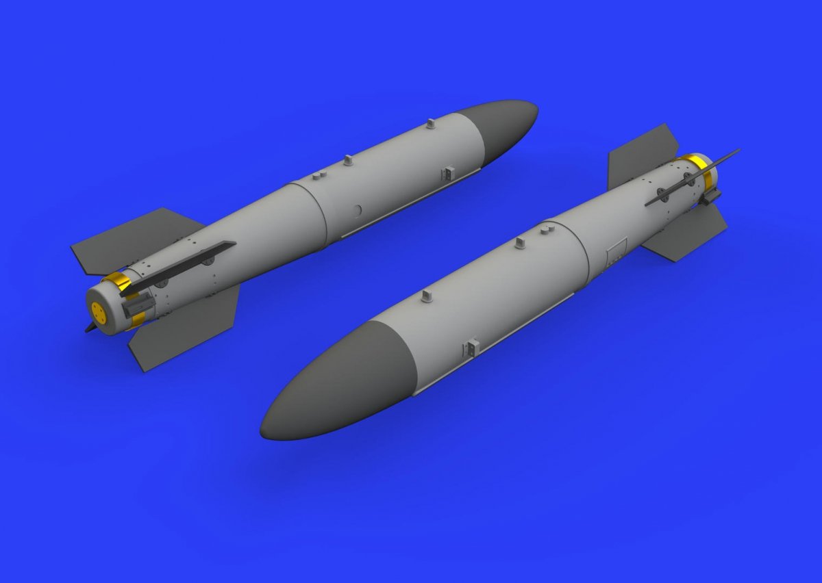 Eduard 672214 B43-0 Arme nucléaire avec ensemble de queue SC43-4/-7 1/72 – image 2