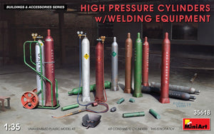 MiniArt 35618 CYLINDRES HAUTE PRESSION AVEC ÉQUIPEMENT DE SOUDAGE 1/35