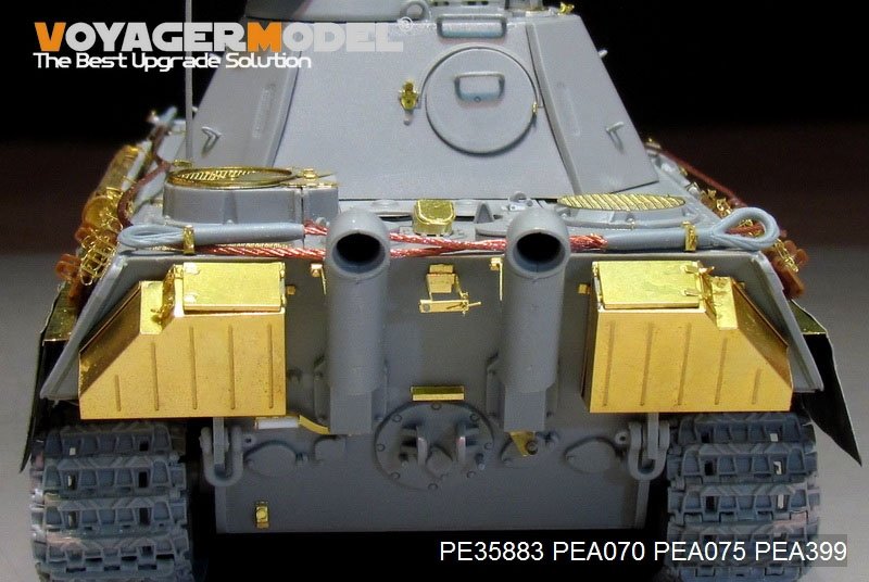 Maquette Voyager PE35883 Panther G allemand de la Seconde Guerre mondiale, version ultérieure, pour DRAGON 1/35 – image 8