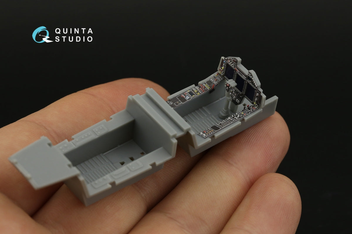 Intérieur coloré imprimé en 3D sur papier décalcomanie pour MiG-29K (QDS-48458 de Quinta Studio, HobbyBoss) (petite version) 1/48 – image 8