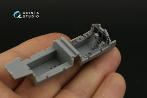 Intérieur coloré imprimé en 3D sur papier décalcomanie pour MiG-29K (QDS-48458 de Quinta Studio, HobbyBoss) (petite version) 1/48 – image 8