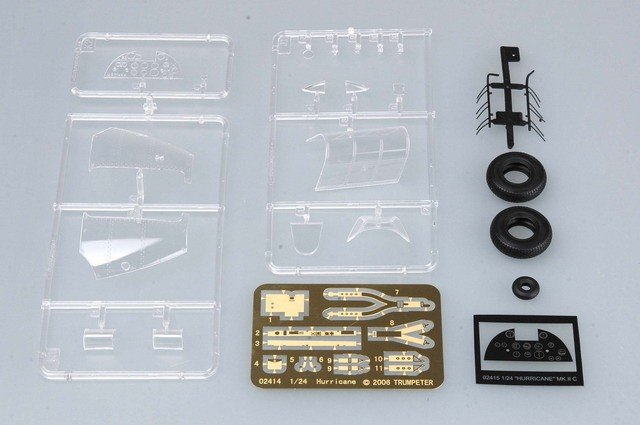 Trumpeter 02416 HURRICANE Mk.IIC/TROP 1/24 – imagen 5