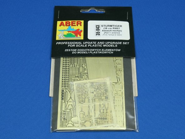 Aber 35043 Sturmtiger 38 cm RW61 Assault Mortal partie 1 (TAM,ITA) (1/35) – image 3