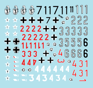 Star Decals 35-867 Chars allemands en Italie 4 1/35 – Bild 3