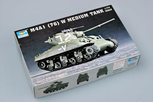 Trumpeter 07222 Char M4A1(76)W (1/72) – imagen 2