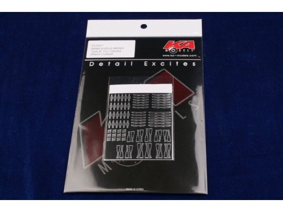 Essuie-glaces KA Models KA-24011, type B, revêtement noir (essuie-glaces) 1/24