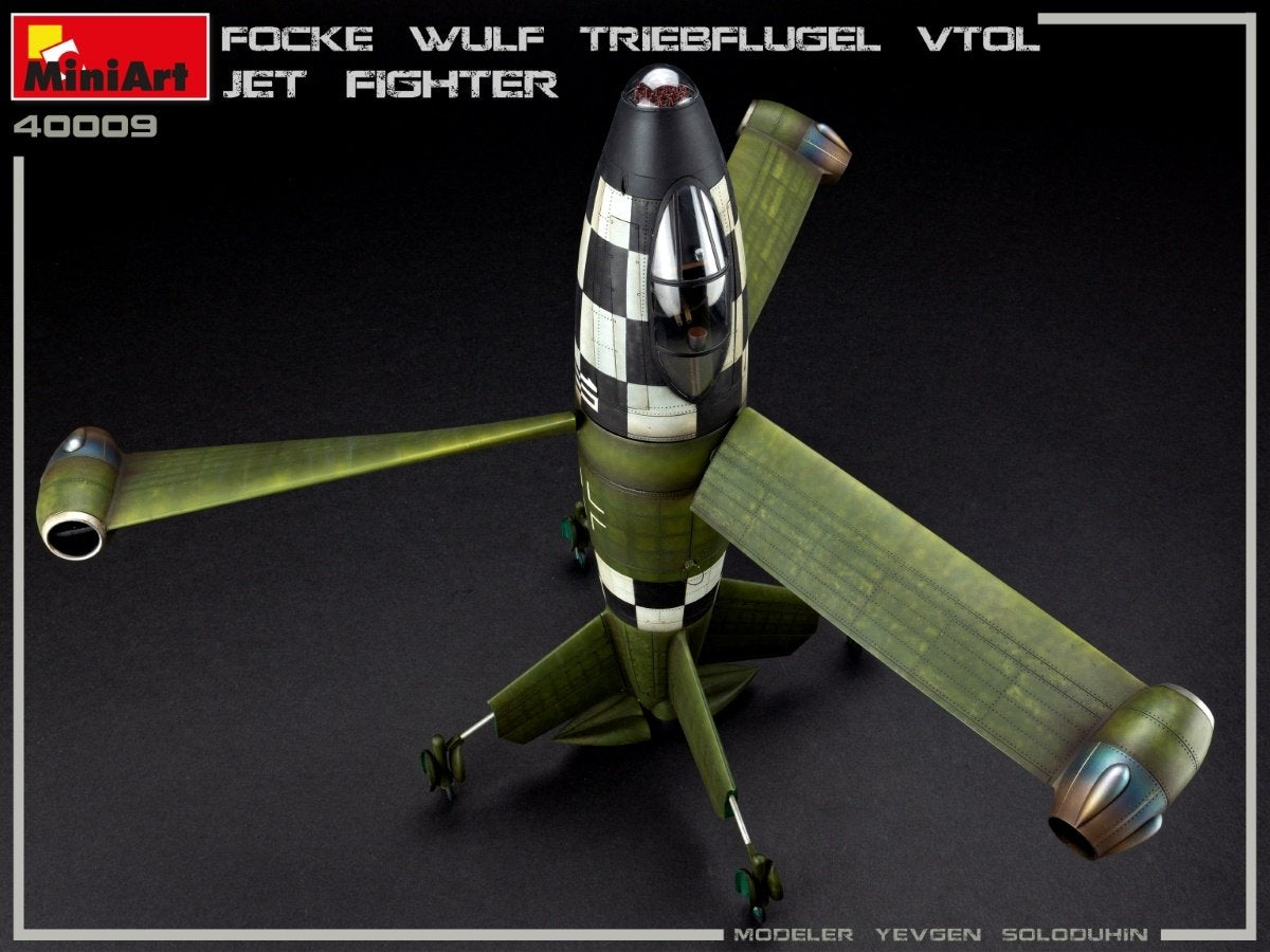MiniArt 40009 Focke Wulf Triebflugel (VTOL) chasseur à réaction 1/35  – immagine 3