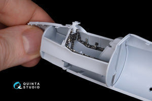 Intérieur imprimé en 3D et coloré sur papier décalcomanie Quinta Studio QD48251 Hawker Hunter (Airfix) 1/48 – image 6