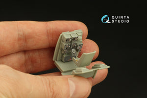 Intérieur imprimé en 3D et coloré sur papier décalcomanie Quinta Studio QD48353 Me 410 (Meng) 1/48  – immagine 7