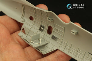 Intérieur imprimé en 3D et coloré sur papier décalcomanie Quinta Studio QD48377 TBM-3 Avenger (Hobby Boss) 1/48 – immagine 9