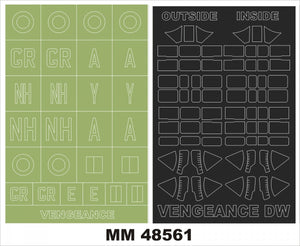 Montex MM48561 VENGEANCE II pour DORA WINGS 48044 1/48