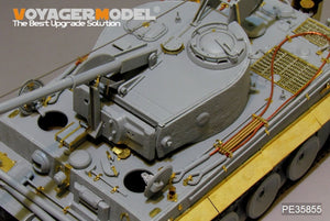 Maquette Voyager PE35855 Bergepanzer Tiger I allemand de base de la Seconde Guerre mondiale pour DRAGON 6850 au 1/35 – image 14