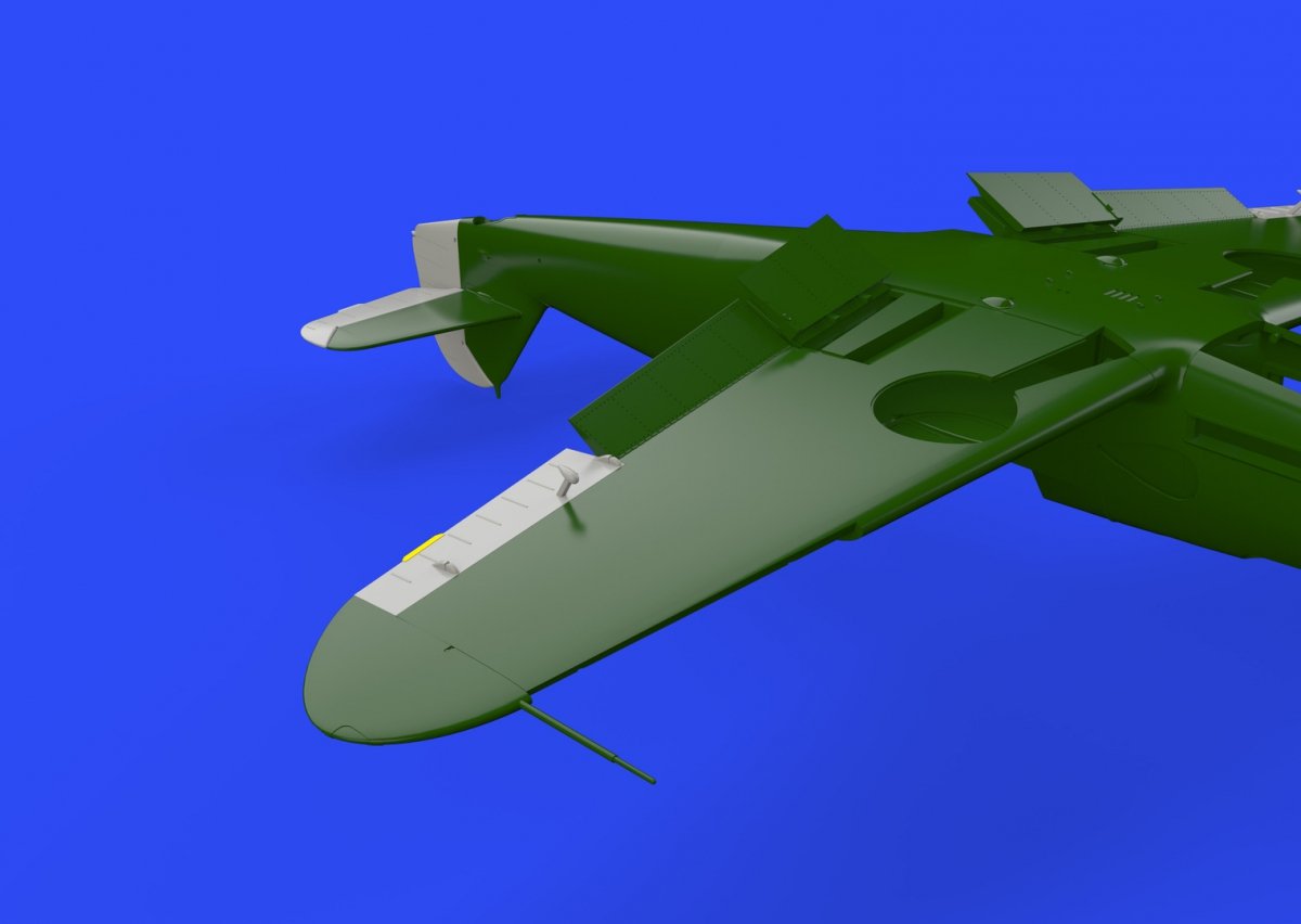 Surfaces de contrôle du Bf 109F Eduard 648292 EDUARD 1/48 – Bild 6