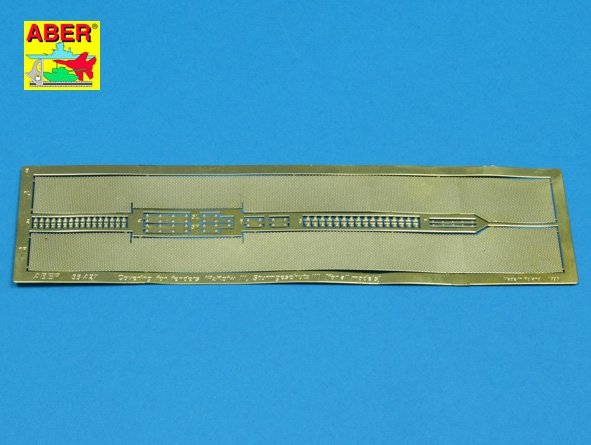 Aber 35A027 Couvercles d'ailes pour Pz.III et Stug.III (1/35)