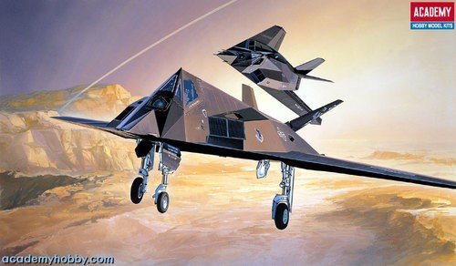 Maquette Academy 12475 F-117A Stealth (1/72)