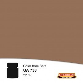 Poudre déposée Lifecolor UA738 22 ml