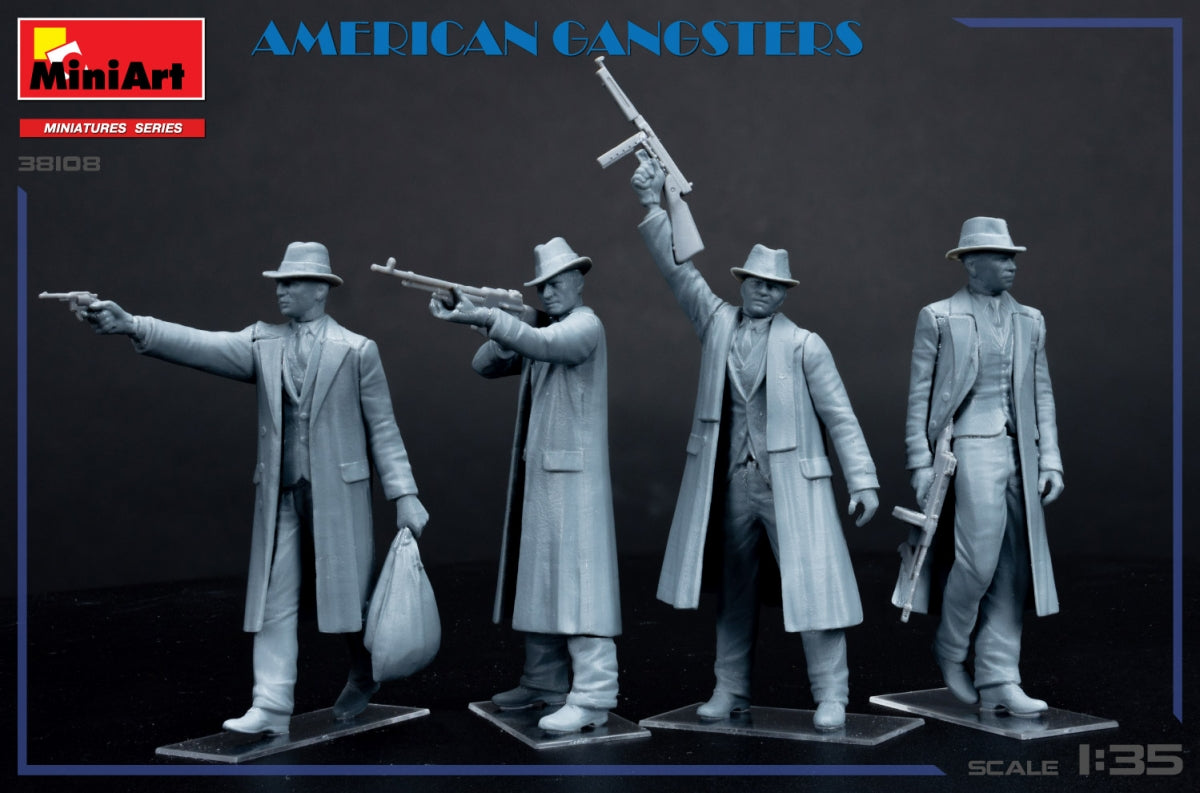 MiniArt 38108 Les gangsters américains 1/35