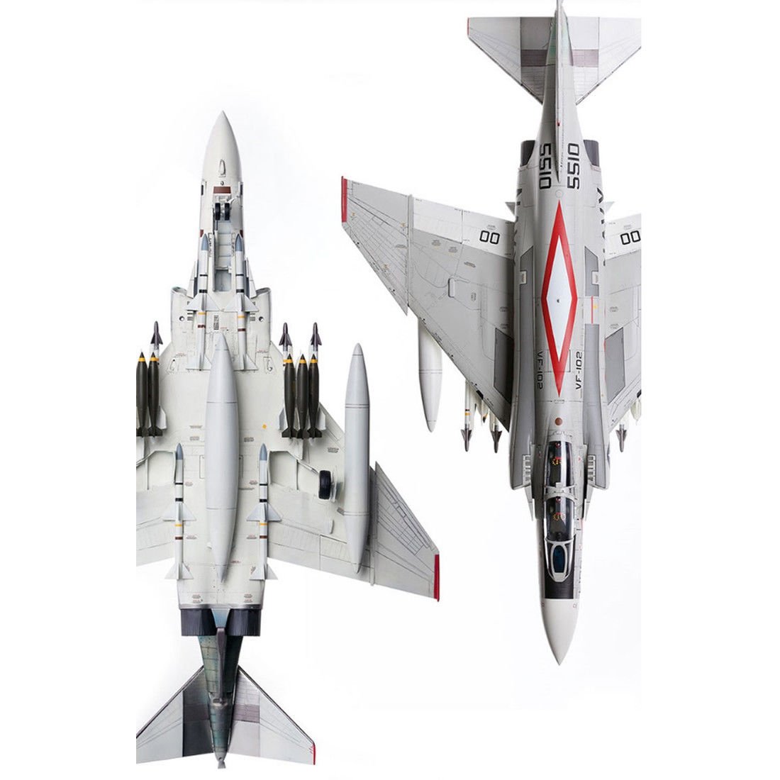 Maquette Academy 12323 USN F-4J VF-102 Diamondbacks 1/48 – image 6