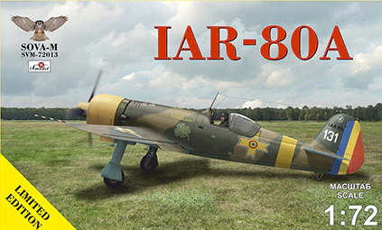 Sova 72013 IAR IAR-80A édition limitée - 2 variantes de marquage 1/72