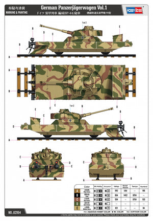 Hobby Boss 82954 Panzerjägerwagen allemand Vol.1 1/72 – image 2