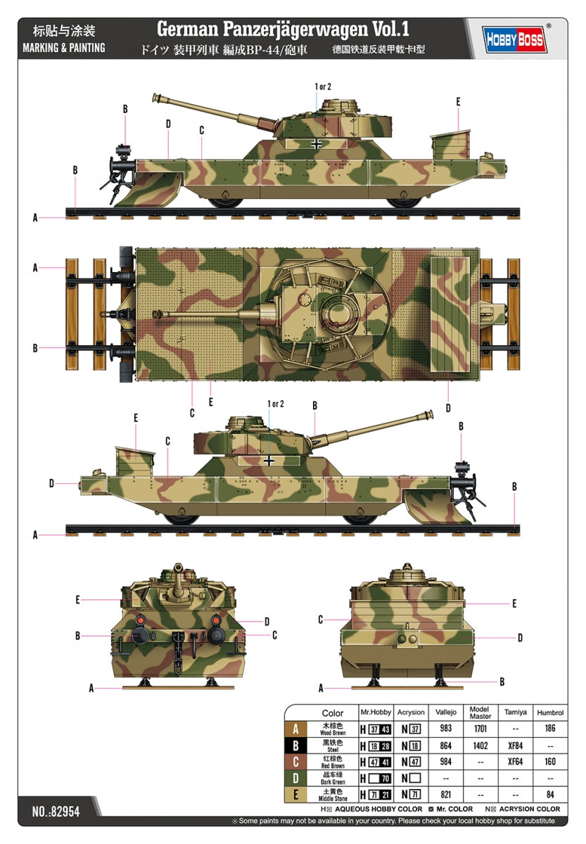 Hobby Boss 82954 Panzerjägerwagen allemand Vol.1 1/72 – image 2