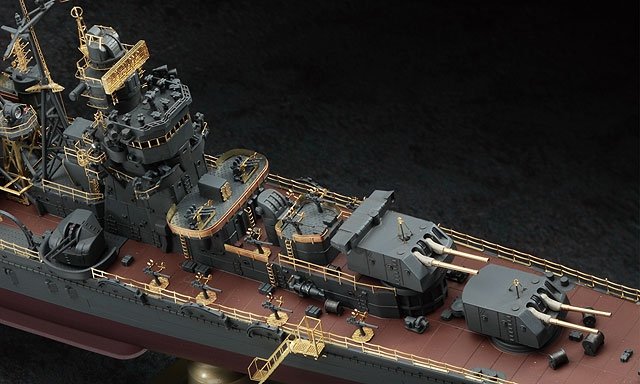 Hasegawa QG38 (72138) Croiseur léger japonais de classe Agano - Pièces de détail de base B - Échelle 1/350 – Bild 4