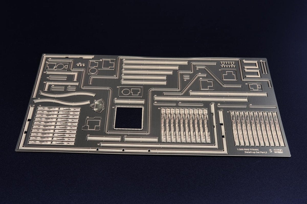 MK1 Design MD-20020 RMS TITANIC DX PACK pour maquette Trumpeter 1/200 – image 22
