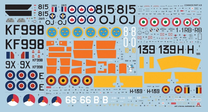 Italeri 2736 HARVARD Mk.IIA (1/48)  – imagen 3