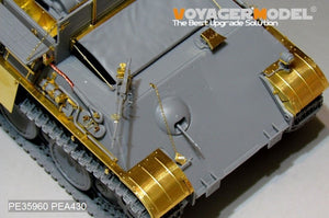 Maquette Voyager PE35960 Bergepanther Ausf.G Basic allemand de la Seconde Guerre mondiale pour TAKOM 2107 au 1/35  – immagine 12