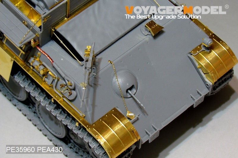 Maquette Voyager PE35960 Bergepanther Ausf.G Basic allemand de la Seconde Guerre mondiale pour TAKOM 2107 au 1/35  – immagine 12