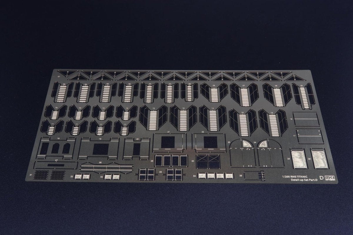 MK1 Design MD-20020 RMS TITANIC DX PACK pour maquette Trumpeter 1/200 – image 14