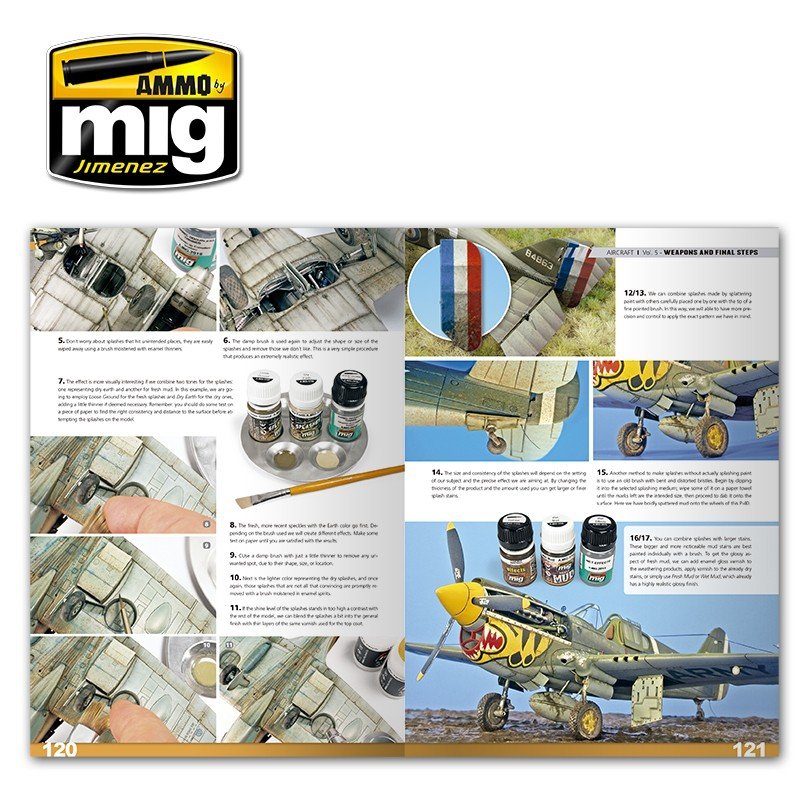 AMMO de Mig Jimenez 6054 ENCYCLOPÉDIE DES TECHNIQUES DE MODÉLISME D&amp;#39;AVIONS VOL.5 : ÉTAPES FINALES (Anglais) – immagine 4